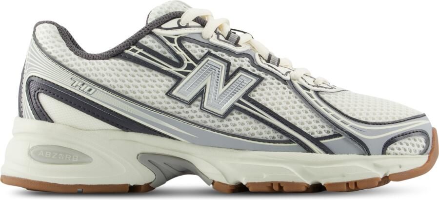 New Balance 740 Sneakers Dames Beige Leer