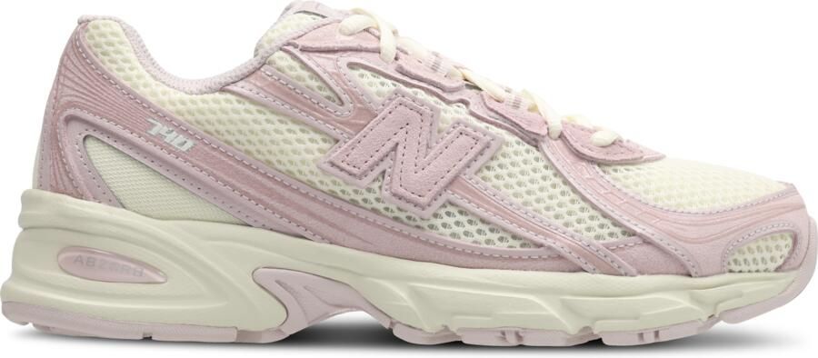 New Balance 740 Sneakers Dames Beige Mesh Synthetisch