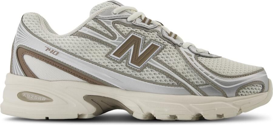 New Balance 740 Sneakers Dames Grijs Mesh Synthetisch