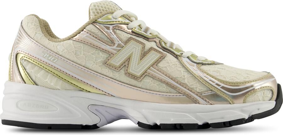 New Balance 740 Sneakers Dames Grijs Leer