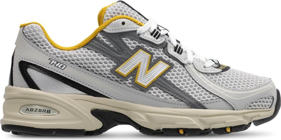 New Balance 740 Sneakers Dames Grijs Mesh Synthetisch