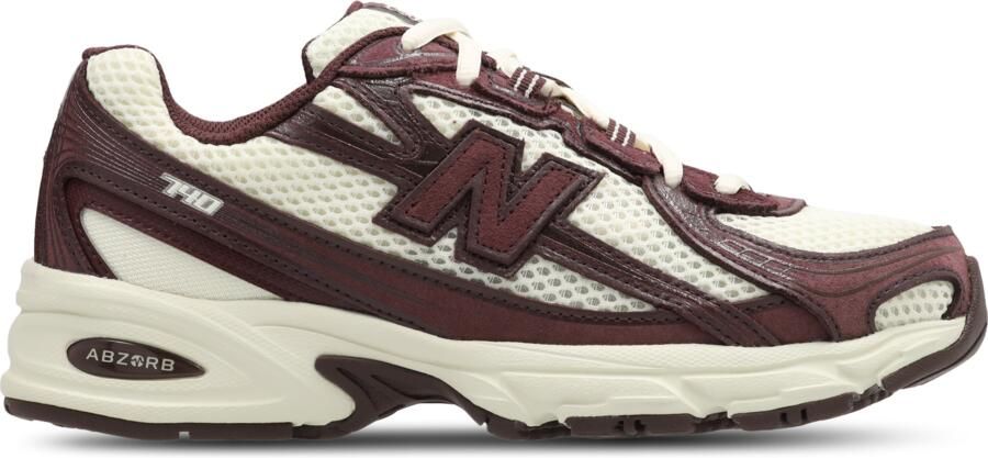 New Balance 740 Sneakers Dames Marron Mesh Synthetisch
