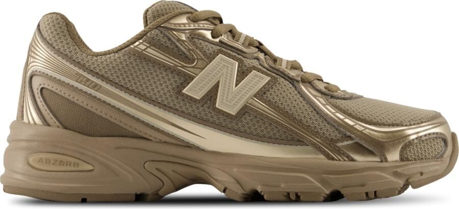 New Balance 740 Sneakers Heren Bruin Leer