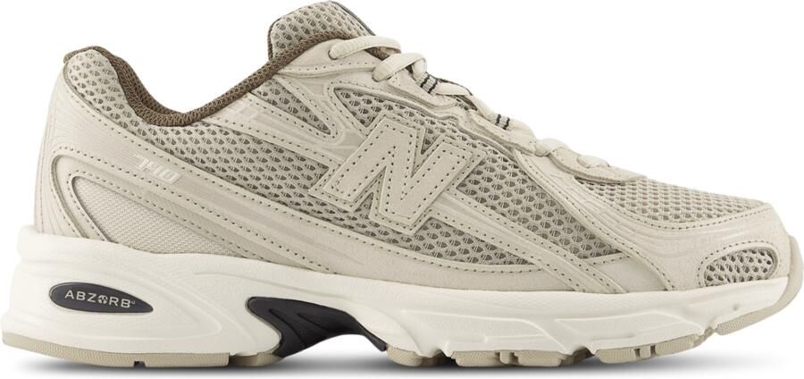 New Balance 740 Sneakers Heren Grijs Leer
