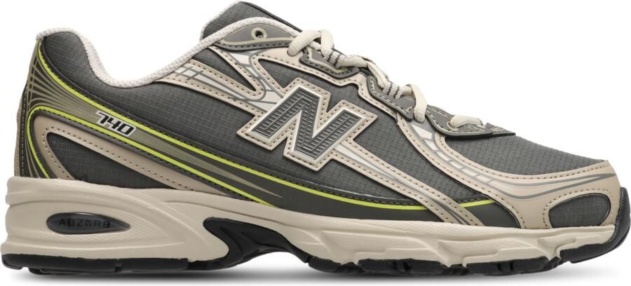 New Balance 740 Sneakers Heren Grijs Mesh Synthetisch