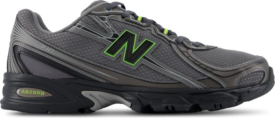 New Balance 740 Sneakers Heren Grijs Mesh Synthetisch