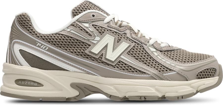 New Balance 740 Sneakers Heren Olijf Mesh Synthetisch