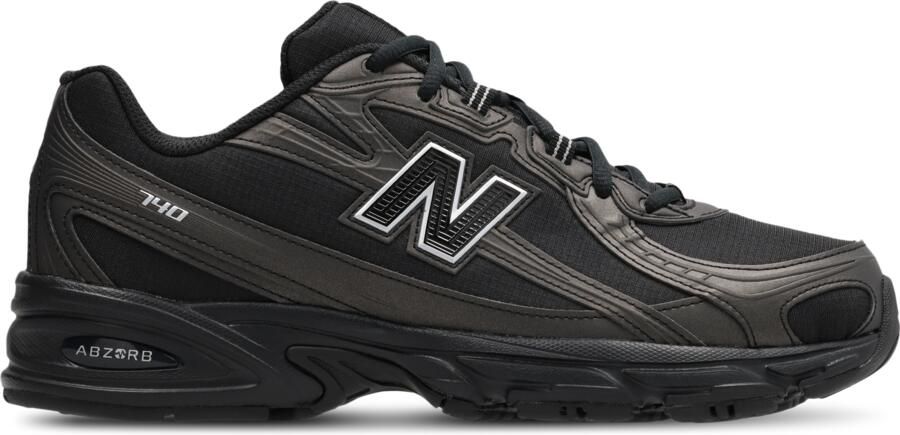 New Balance 740 Sneakers Zwart Mesh Synthetisch