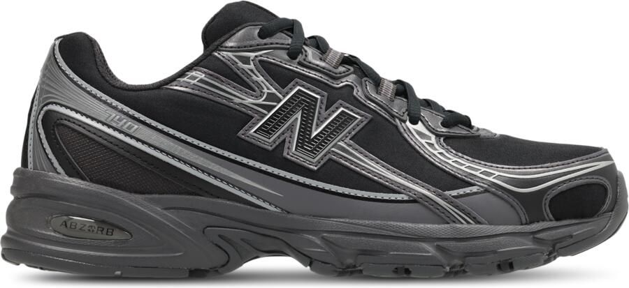 New Balance 740 Sneakers Heren Zwart Mesh Synthetisch
