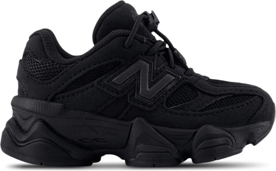 New Balance 9060 Babyschoenen Zwart Leer