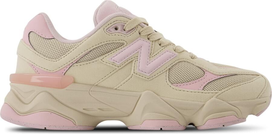 New Balance 9060 Kindersneakers Blauw Leer