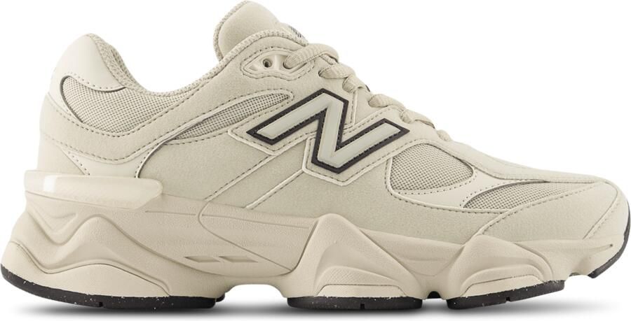 New Balance 9060 Kindersneakers Grijs Leer