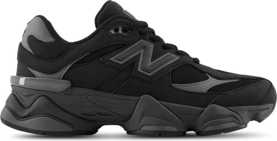 New Balance 9060 Kindersneakers Zwart Leer