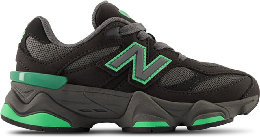 New Balance 9060 Peuterschoenen Grijs Leer