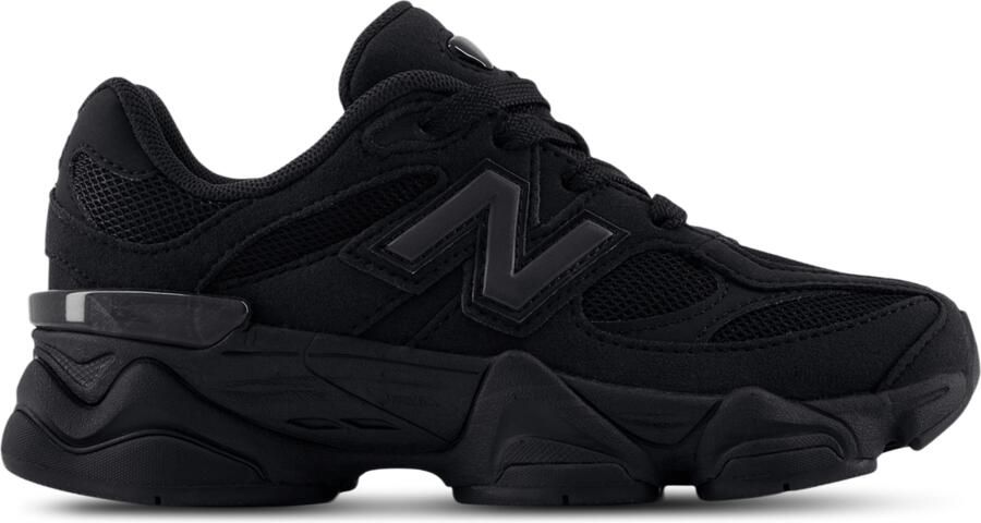 New Balance 9060 Peuterschoenen Zwart Leer