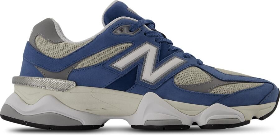 New Balance 9060 Sneakers Blauw Leer