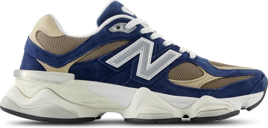 New Balance 9060 Sneakers Dames Blauw Leer