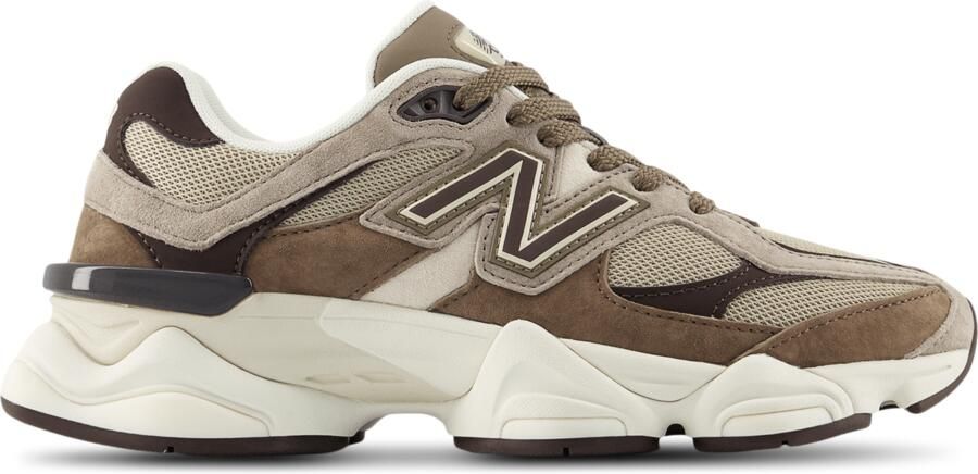 New Balance 9060 Sneakers Dames Bruin Leer