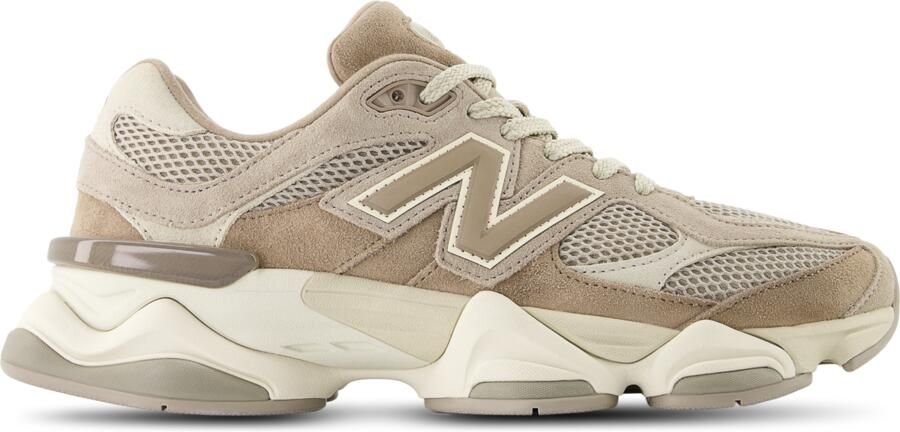 New Balance 9060 Sneakers Dames Bruin Leer - Foto 2