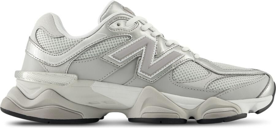 New Balance 9060 Sneakers Dames Grijs Leer - Foto 2