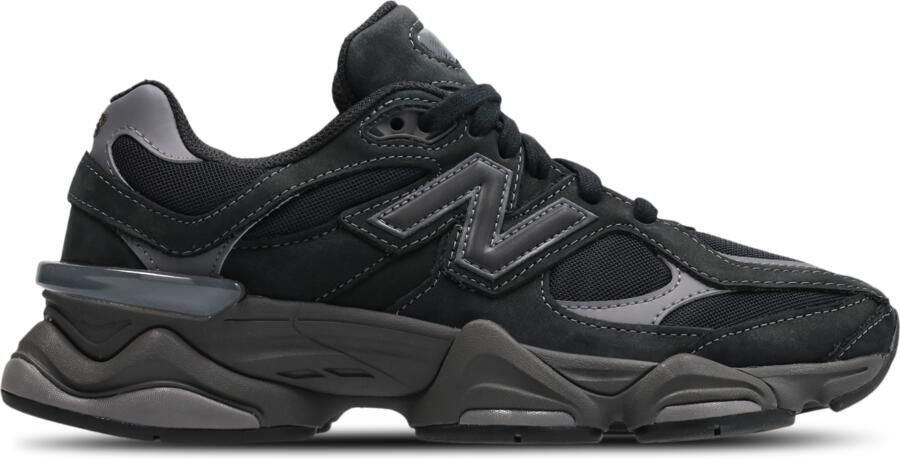 New Balance 9060 Sneakers Dames Zwart Leer - Foto 2
