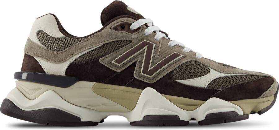 New Balance 9060 Sneakers Heren Bruin Leer