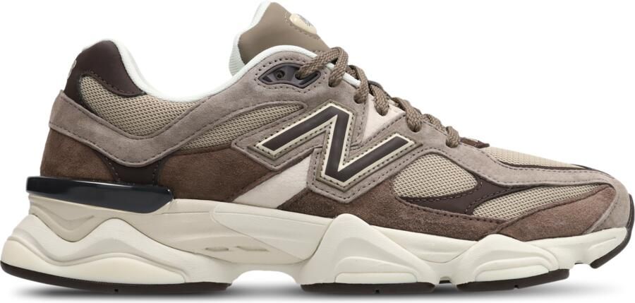 New Balance 9060 Sneakers Heren Bruin Suède - Foto 1