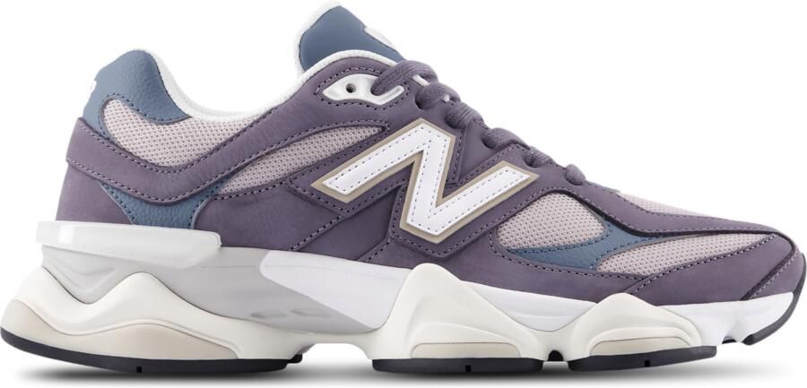 New Balance 9060 Sneakers Heren Grijs Leer