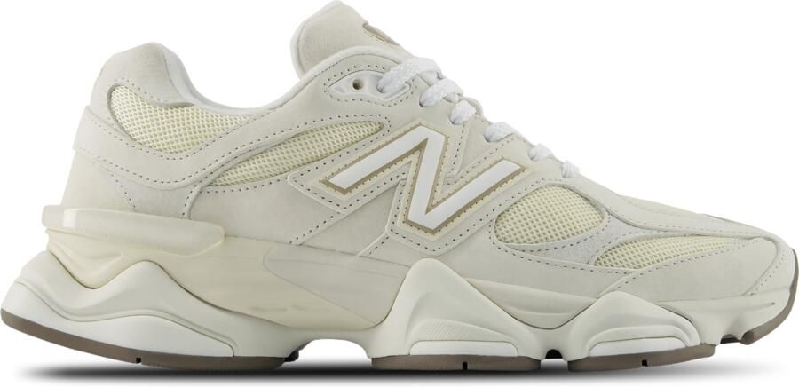 New Balance 9060 Sneakers Heren Grijs Leer