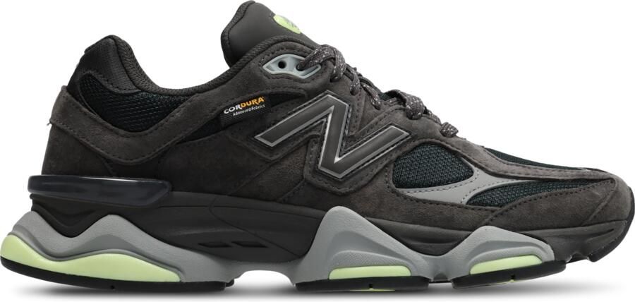New Balance 9060 Sneakers Heren Zwart Suède - Foto 3
