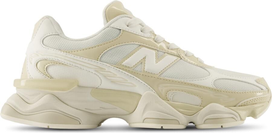New Balance 9060r Sneakers Dames Wit Leer
