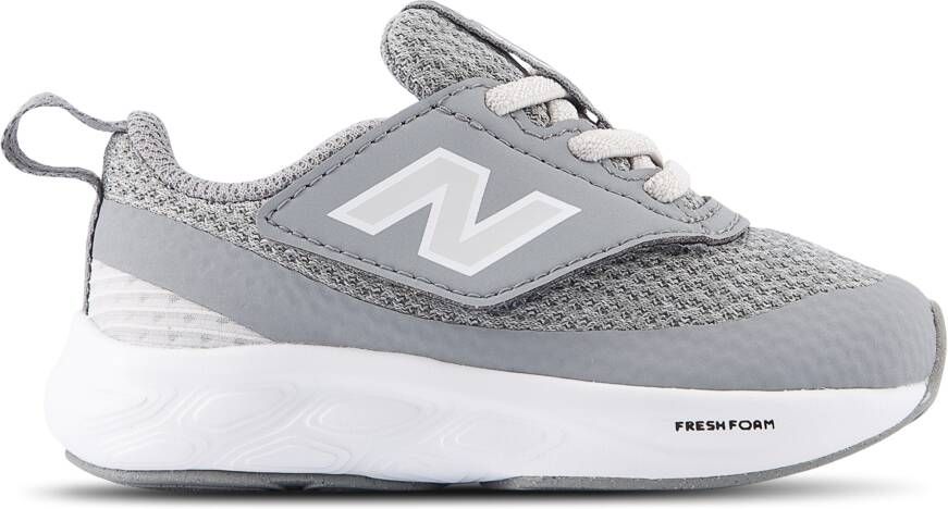 New Balance Fresh Foam 625 Hook & Loop Babyschoenen Grijs Leer