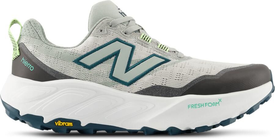 New Balance Fresh Foam X Hierro V9 Sneakers Heren Grijs Leer