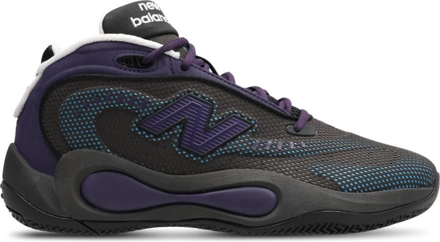New Balance P400 Sneakers Heren Zwart Mesh Synthetisch