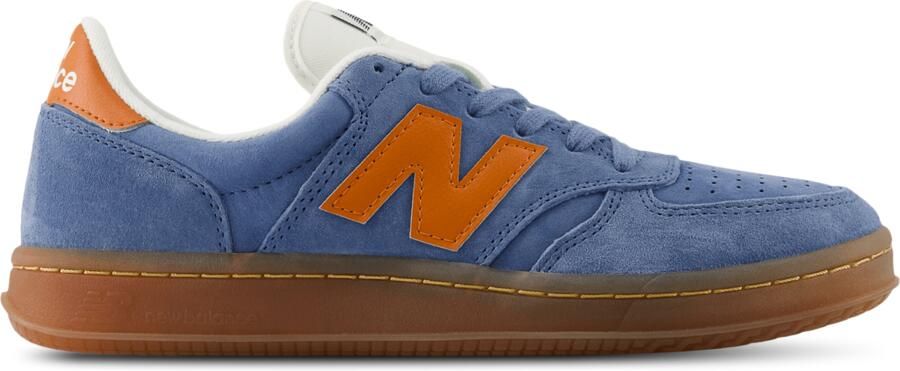 New Balance T500 Sneakers Heren Blauw Leer