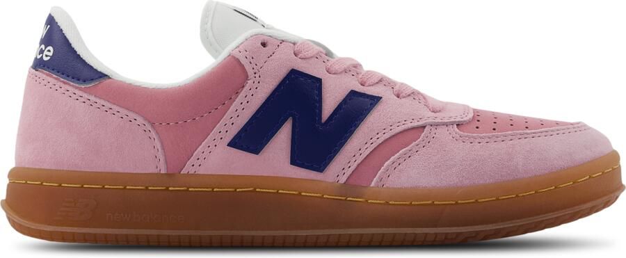 New Balance T500 Sneakers Heren Roze Leer