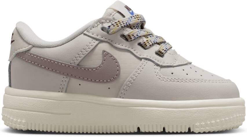 Nike 1 Low Babyschoenen Bruin Mesh Synthetisch