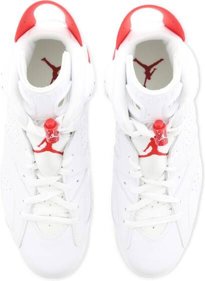 Jordan Air 6 Retro White University Red Black Schoenmaat 35 1 2 Sneakers CT8529 162 - Foto 2