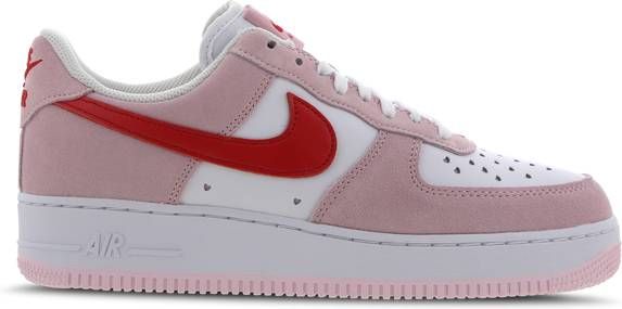 Nike Air Force 1 Low Heren Schoenen Pink Leer Foot Locker