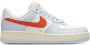 Nike Air Force Dames Schoenen Grijs Maat: 40.5 Leer Foot Locker - Thumbnail 2