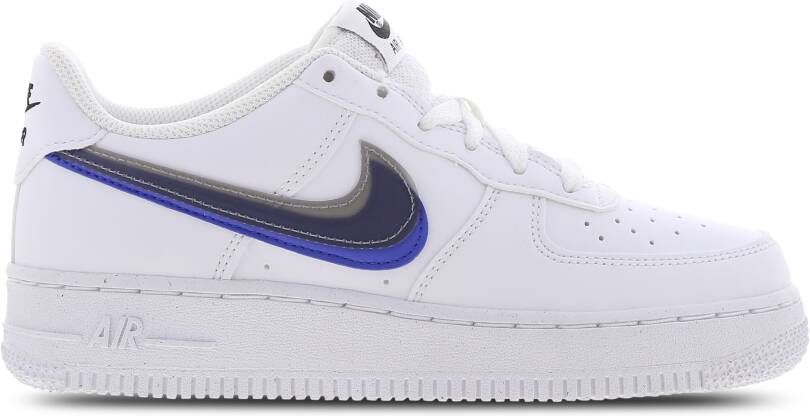 Nike Air Force 1 Impact Next Nature (gs) Basketball Schoenen white black hyper royal summit white maat: 38 beschikbare maaten:38