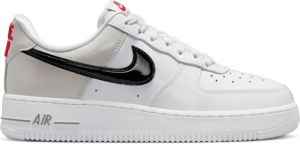 Nike Wmns Air Force 1 '07 Lt Iron Ore Black-White-University Red