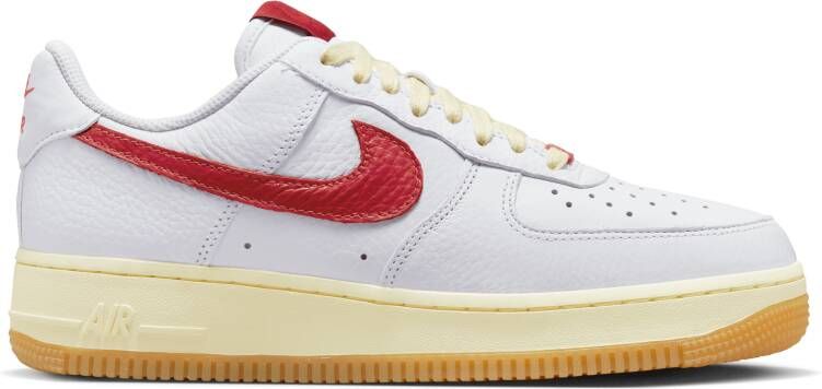 Nike Air Force Sneakers Dames Wit Leer Textil - Foto 2