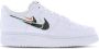 Nike Air Force 1 ´07 Basketball Schoenen white medium ash black light silver maat: 42 beschikbare maaten:42 44.5 45 46 - Thumbnail 2