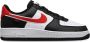 Nike Air Force Heren Schoenen Zwart Maat: 40.5 Leer Foot Locker - Thumbnail 2