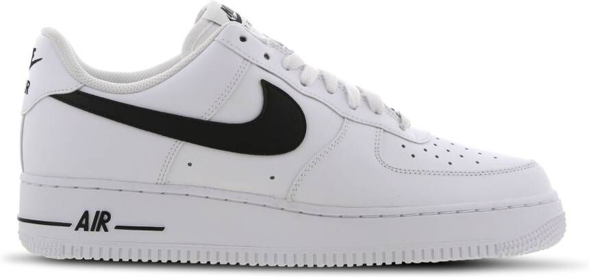 Nike Leren Herensneakers Cj0952 100 Air Force 1 `07 An20 Wit Heren - Foto 3