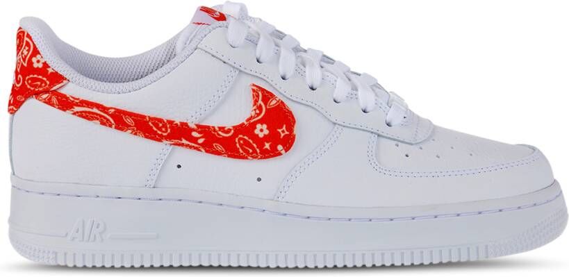 Nike Air Force 1 Low 07 ESS Dames Sneakers Sportschoenen Schoenen Leer Wit DJ9942 - Foto 3