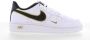 Nike Air Force 1 Lv8 (ps) Basketball Schoenen white black metallic gold white maat: 34 beschikbare maaten:28 29.5 30 31 33.5 34 35 - Thumbnail 4