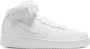Nike Air Force 1 Mid '07 Men's Shoe White White- Heren White White - Thumbnail 3