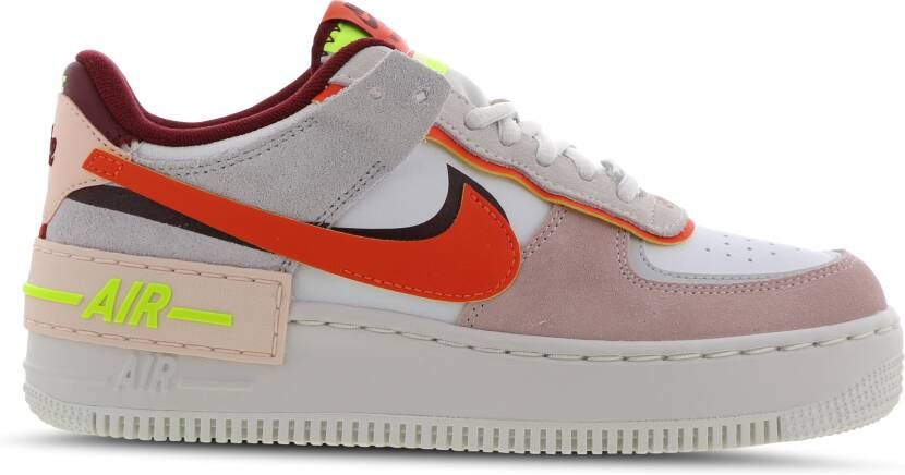 Nike Air Force 1 Shadow Dames Schoenen Red Leer Synthetisch Foot Locker -  Schoenen.nl